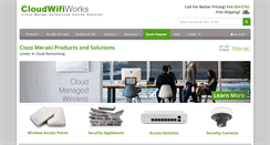 Desktop Screenshot of cloudwifiworks.com